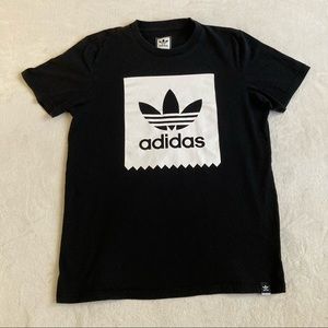 ADIDAS Men’s Trefoil Black T-Shirt Size M